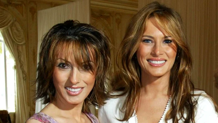 Iness Knauss și Melania Trump/FOTOGetty Images