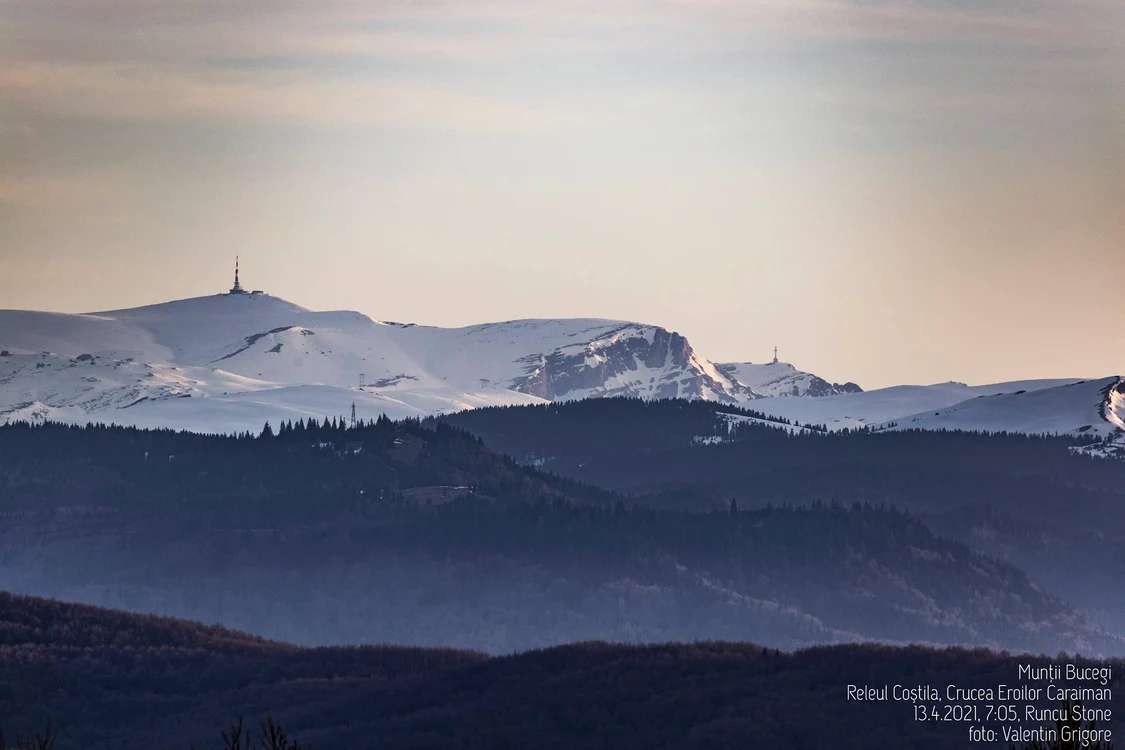 Vârful Coștila. Foto Valentin Grigore / Facebook