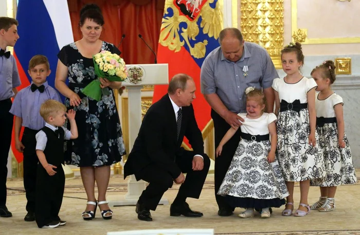 Vladimir Putin Marks International Children's Day jpeg