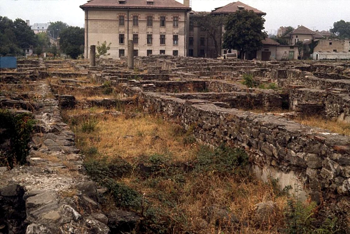 Castrul roman de la Drobeta FOTO Facebook Drobeta Turnu Severin de altădată