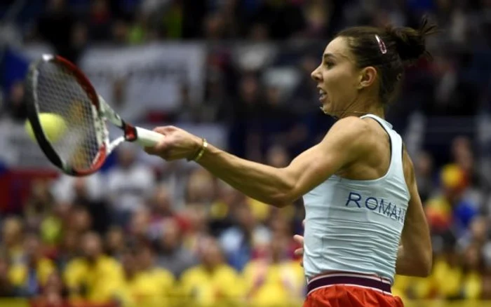 Mihaela Buzărnescu - Fed Cup / FOTO AFP / 10 feb 2019