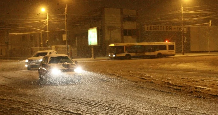 Ninsoarea şi vântul vor pune stăpânire pe oraşul Constanţa în zilele următoare