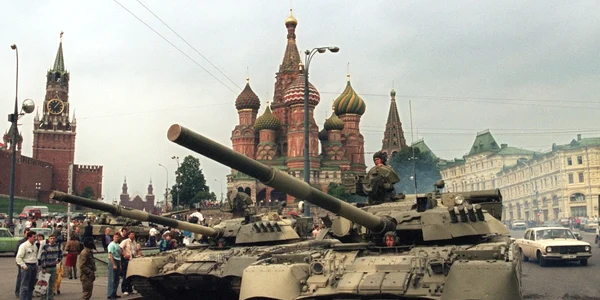 Puciul de la Moscova FOTO AFP