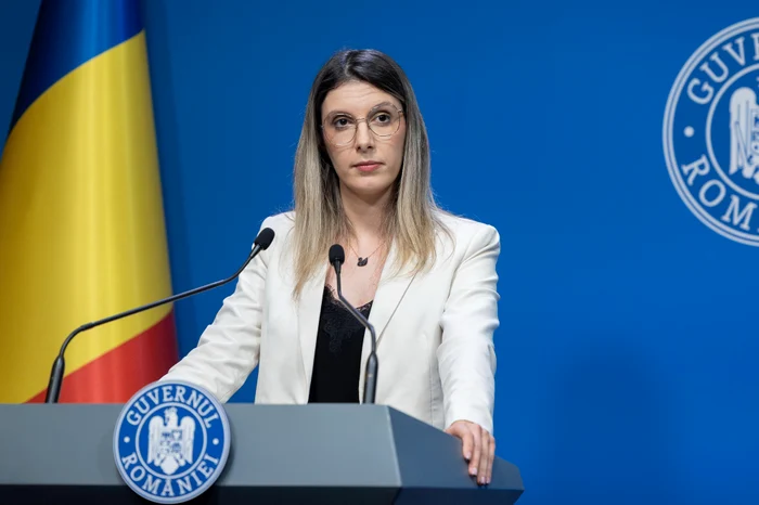 Diana Buzoianu, ministrul Mediului, Apelor și Pădurilor FOTO: gov