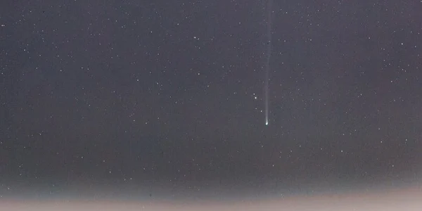 Cometa Nishimura, fotografiată în România. FOTO Valentin Grigore / Facebook