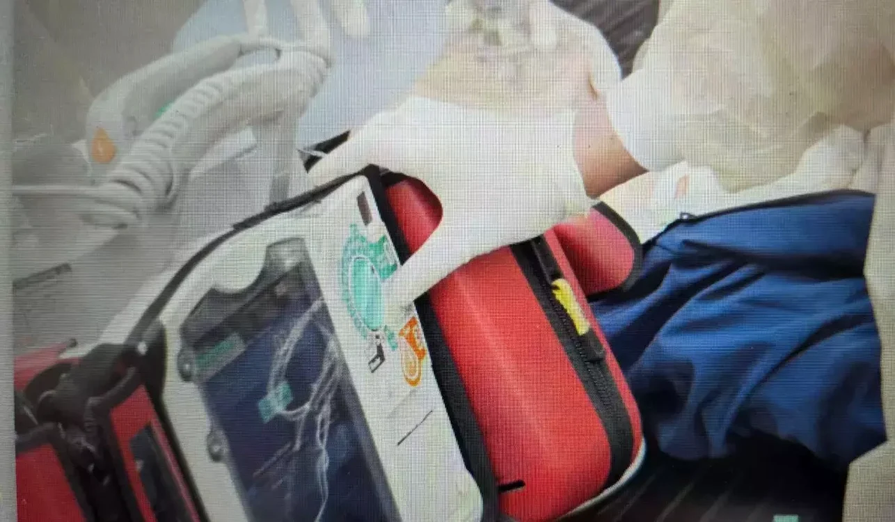 Bărbat salvat după un stop cardio-respirator. Foto: Facebook