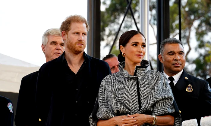 Meghan Markle și Prințul Harry la concertul caritabil al lui  Kevin Costner, Profimedia jpg