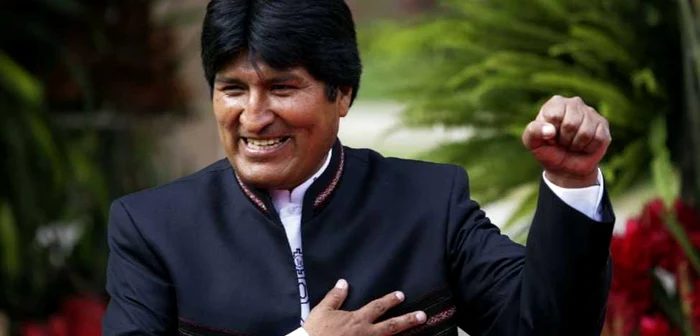 Preşedintele bolivian Evo Morales FOTO systemiccapital.com