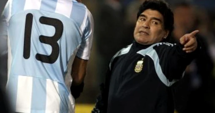 FOTBAL: Maradona: "Încă nu suntem eliminaţi de la Mondiale"
