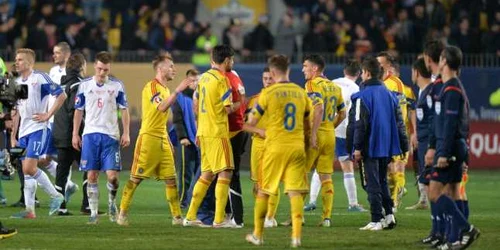 Romania - Insulele Feroe 29 martie FOTO Mediafax