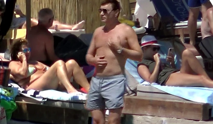 Borcea, alături de actuala soție, Valentina Pelinel