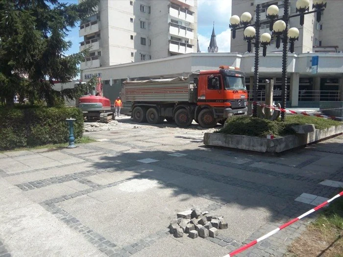 Lucrările vor duraaproximativ două săptămâni - foto? A.C