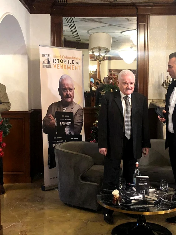 Irinel Columbeanu și-a lansat prima carte din trilogia sa Foto: Click!
