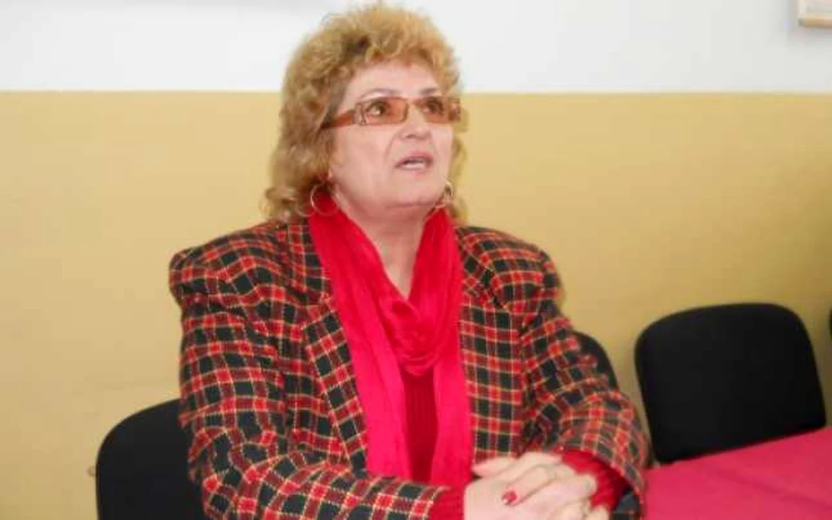 Ecaterina Ene, fosta directoare a şcolii