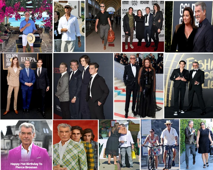 Pierce Brosnan în ipostaze mai mult sau mai puțin inspirate