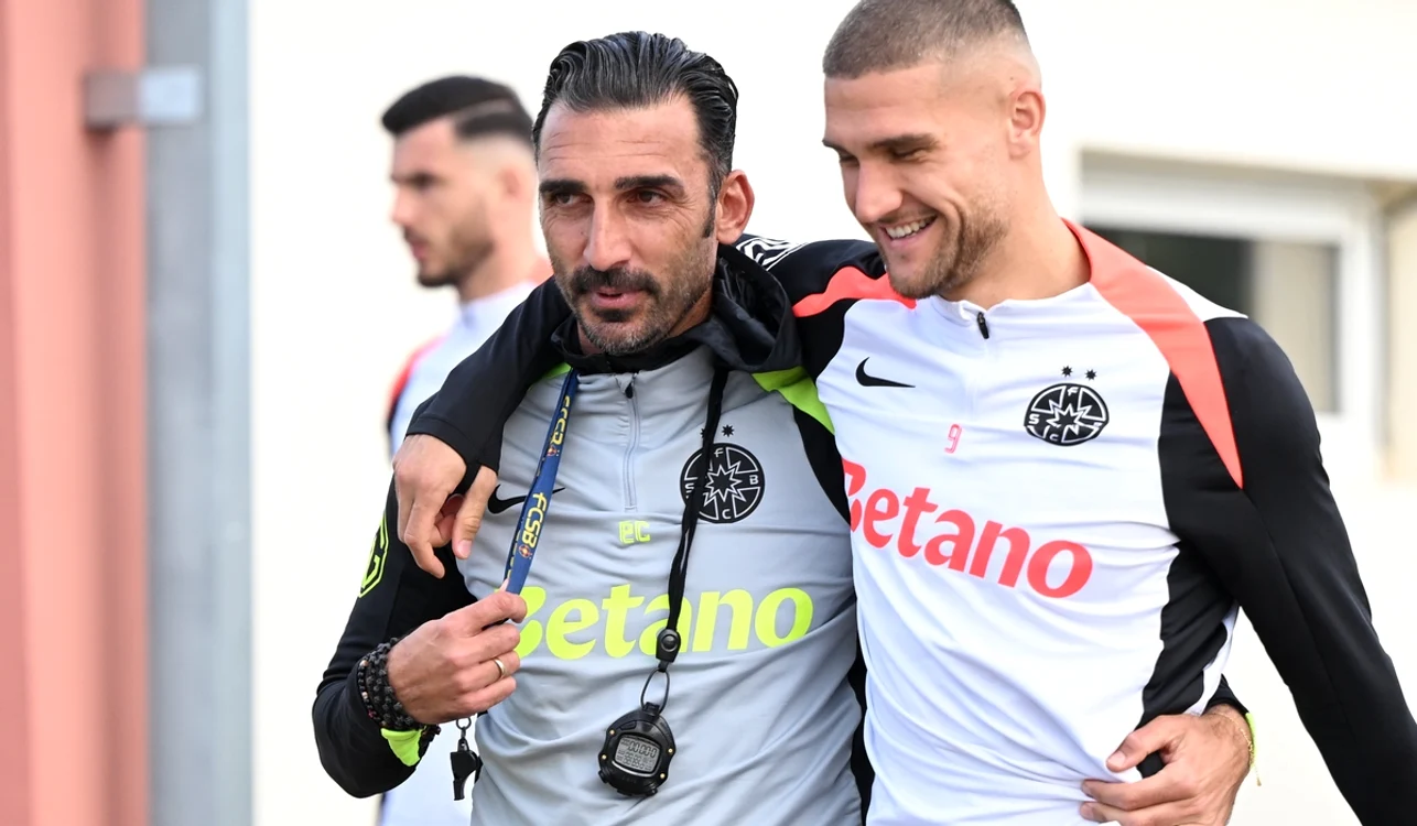 Elias Charalambous (stânga), încrezător în Liga Europa (FOTO: Sportpictures)