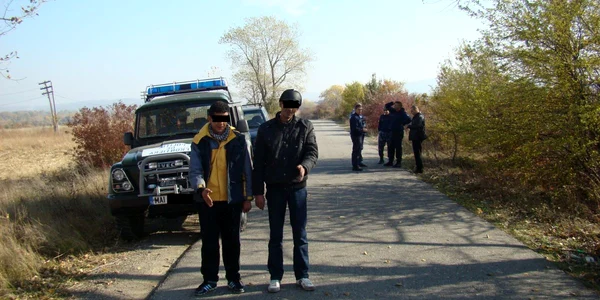 Cei doi africani au fost prinși în timp ce se îndreptau spre localitatea Cîmpia