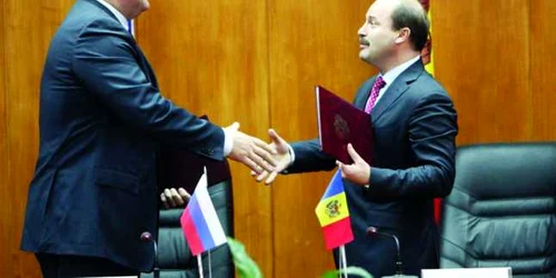 Dmitri Rogozin şi Valeriu Lazăr
