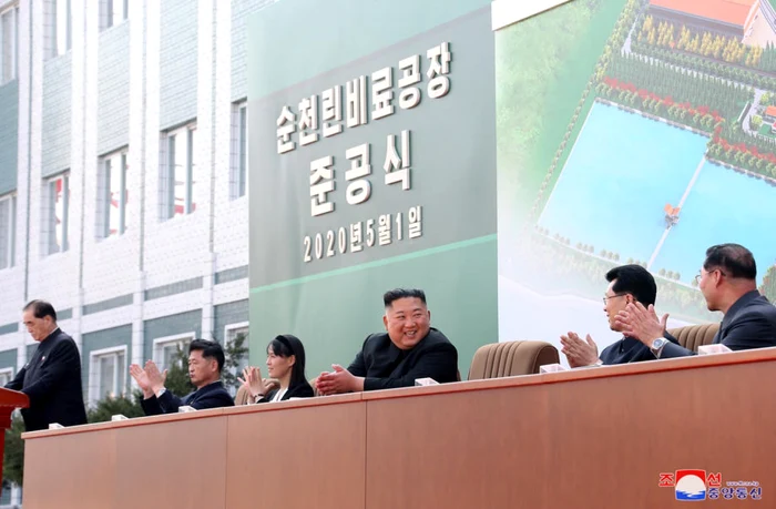 Kim Jong Un nu a mai fost văzut din 11 aprilie în public FOTO EPA-EFE