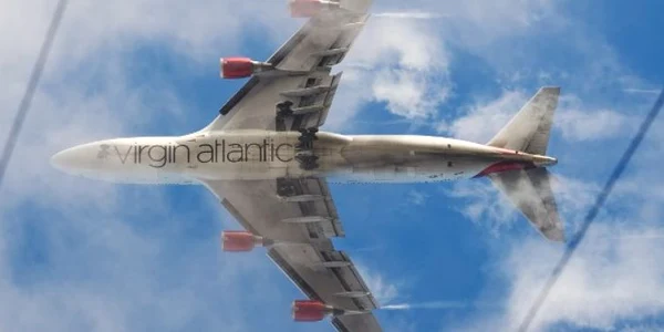 Avion Virgin Atlantic FOTO AFP
