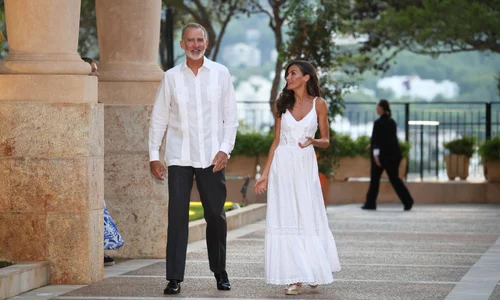 Regele Felipe și Regina Letizia în Palma de Mallorca, Foto Profimedia (2) jpg