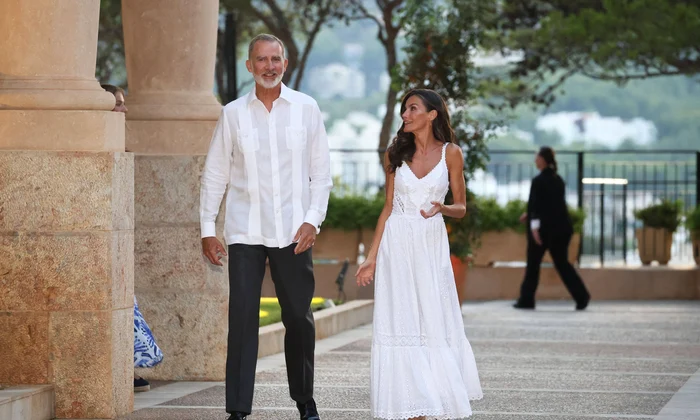 Regele Felipe și Regina Letizia în Palma de Mallorca, Foto Profimedia (2) jpg