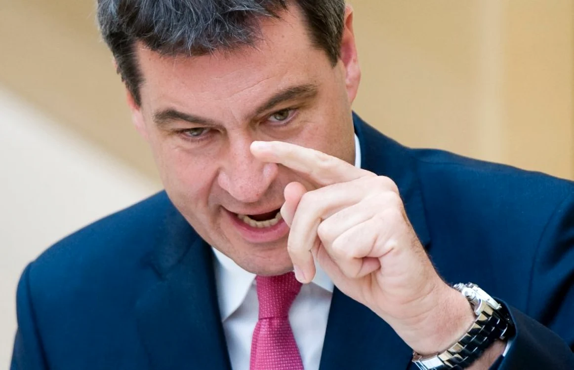Ministrul de Finante bavarez Markus Söder (Uniunea Creştin Socială) Foto arhivă