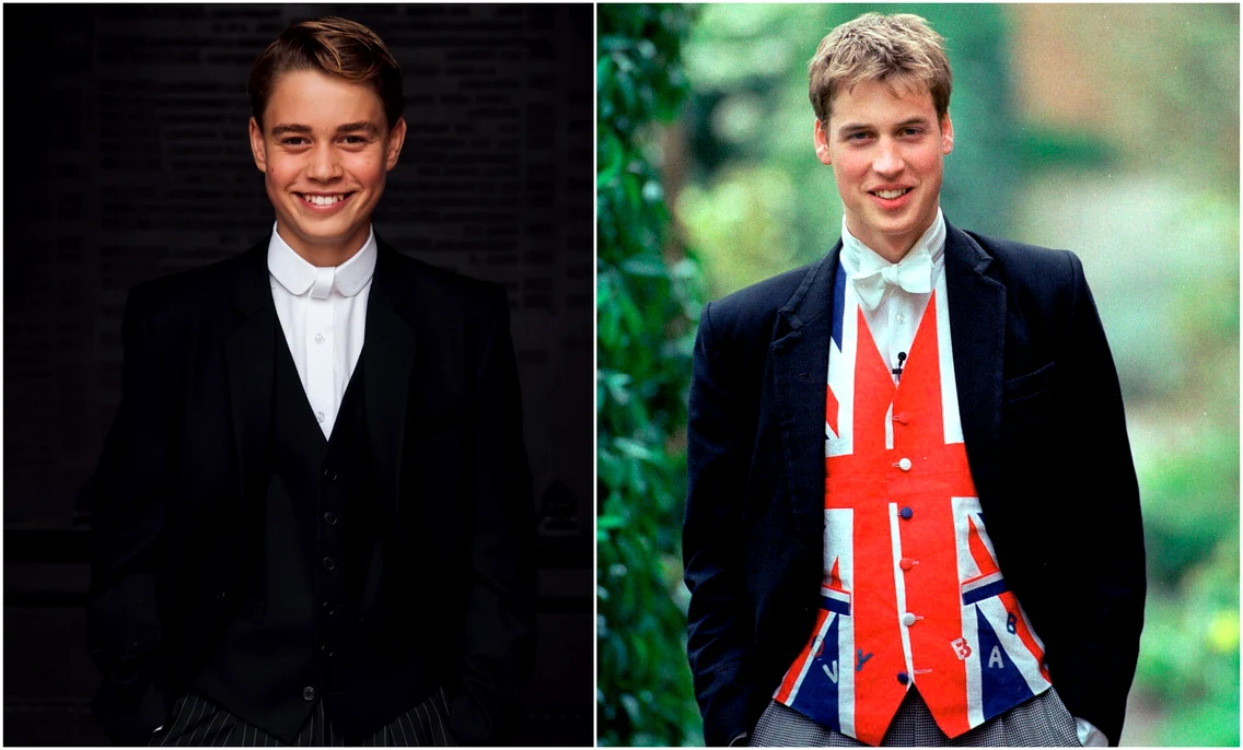 Prințul George vs  Prințul William la Colegiul Eton.