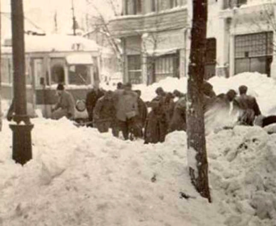O mare ninsoare s-a abătut peste România chiar în noaptea de Revelion 1966-1967