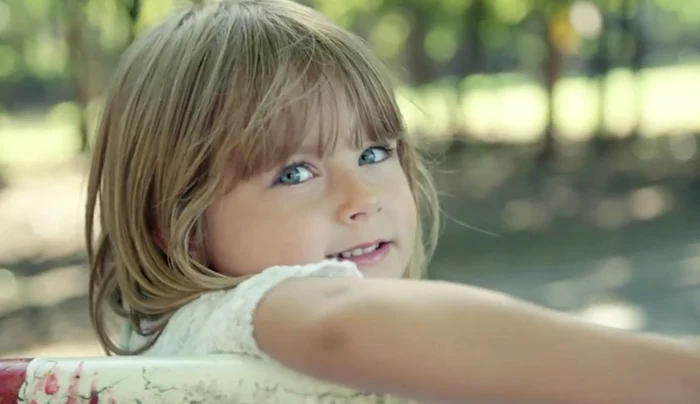 Erika, o frumusețe de fetiță