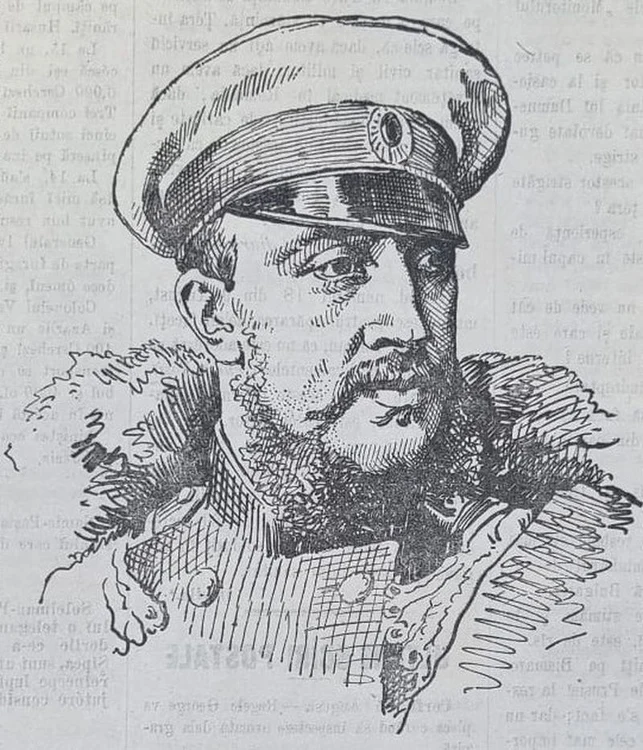 Marele Duce Nicolae (© ANR, Bibliotecă, Resboiul, nr. 29, 20 august 1877)