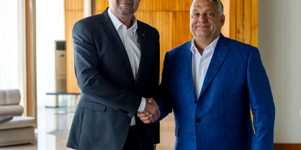Marcel Ciolacu si Viktor Orban FOTO gov ro jpeg