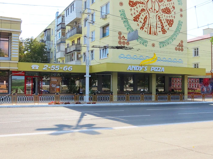 FOTO Restaurantul Andys Pizza din Tiraspol