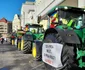O nouă zi de proteste al agricultorilor în centrul Timișoarei FOTO Ștefan Both