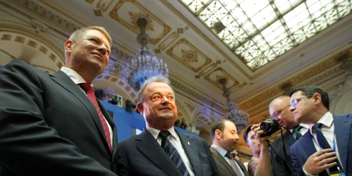 Klaus Iohannis Vasile Blaga FOTO Eduard Enea