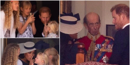Ducii de Sussex la Jubileu Reginei FOTO Twitter 