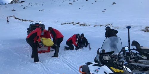 pârtie sinaia foto Nae Cojanu Salvamont Sinaia