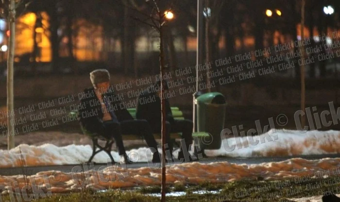 Nicholas Cage, în parcul Izvor