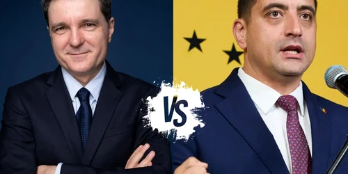 nicusor dan vs george simion   foto coolaj fb jpg