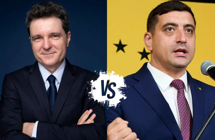 Nicușor Dan și George Simion Foto: colaj foto