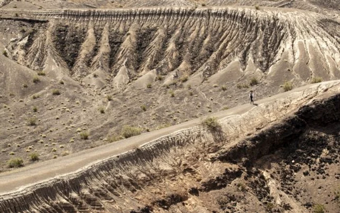 Parcul Naţional Valea Morţii -Death Valley din deşertul Mojave - California FOTO EPA-EFE