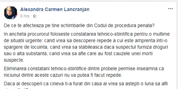 postare lancranjan