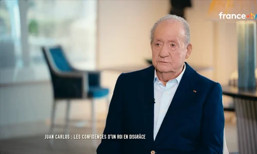 Regele Juan Carlos a oferit un interviu în exil jurnaliștilor francezi de la France TV   captură de ecran (2) png