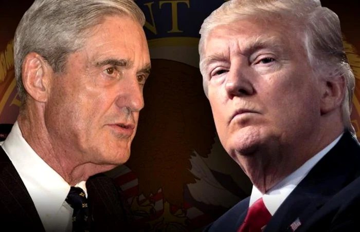 Pocurorul special Robert Mueller şi preşedintele SUA, Donald Trump