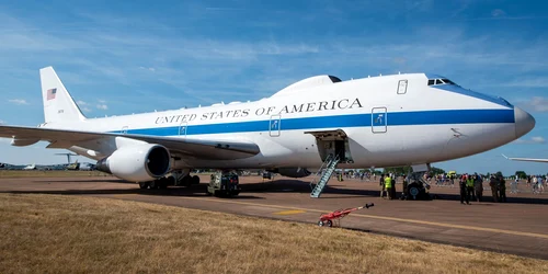 Boeing E-4B, cunoscut și drept „avionul Apocalipsei” FOTO Profimedia