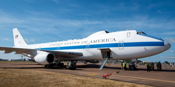 Boeing E-4B, cunoscut și drept „avionul Apocalipsei” FOTO Profimedia