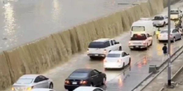Arabia Saudită, lovită de vreme rea  Foto Captură video X jpg