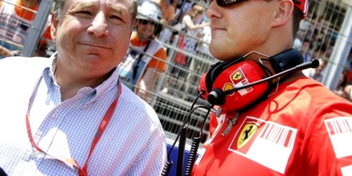 Michael Schumacher şi Jean Todt FOTO