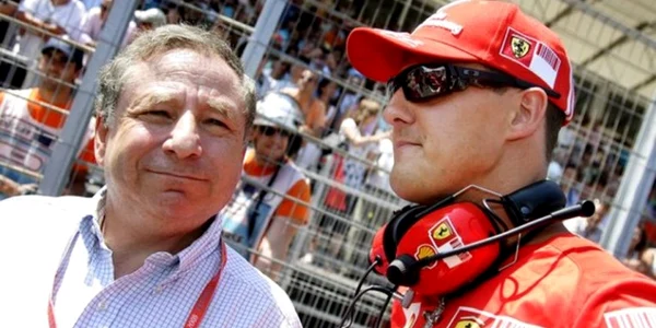 Michael Schumacher şi Jean Todt FOTO