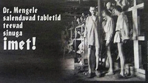 Scandal din cauza unei reclame: Pilulele de slăbit ale doctorului Mengele jpeg